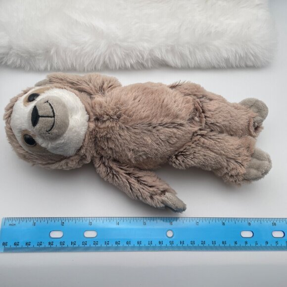 Kinder Sloth 10" Plush Brown Soft Fluffy Stuffie (SKU: 443TO) - Picture 9 of 9